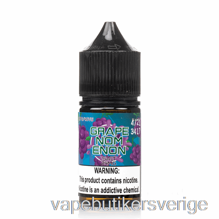 Vape Sverige Grapenomenon Salt - Nomenon E-vätskor - 30ml 48mg
